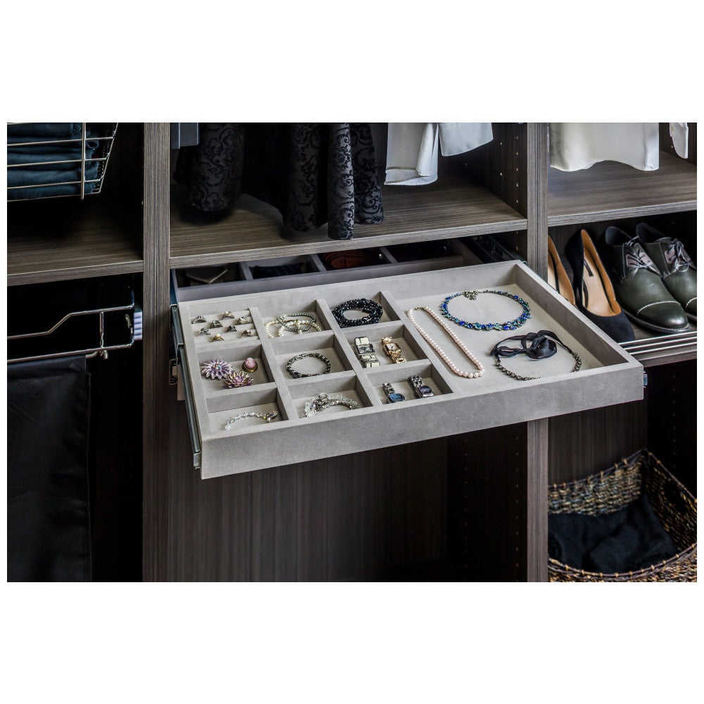 10-Compartment Jewelry Organizer Drawer