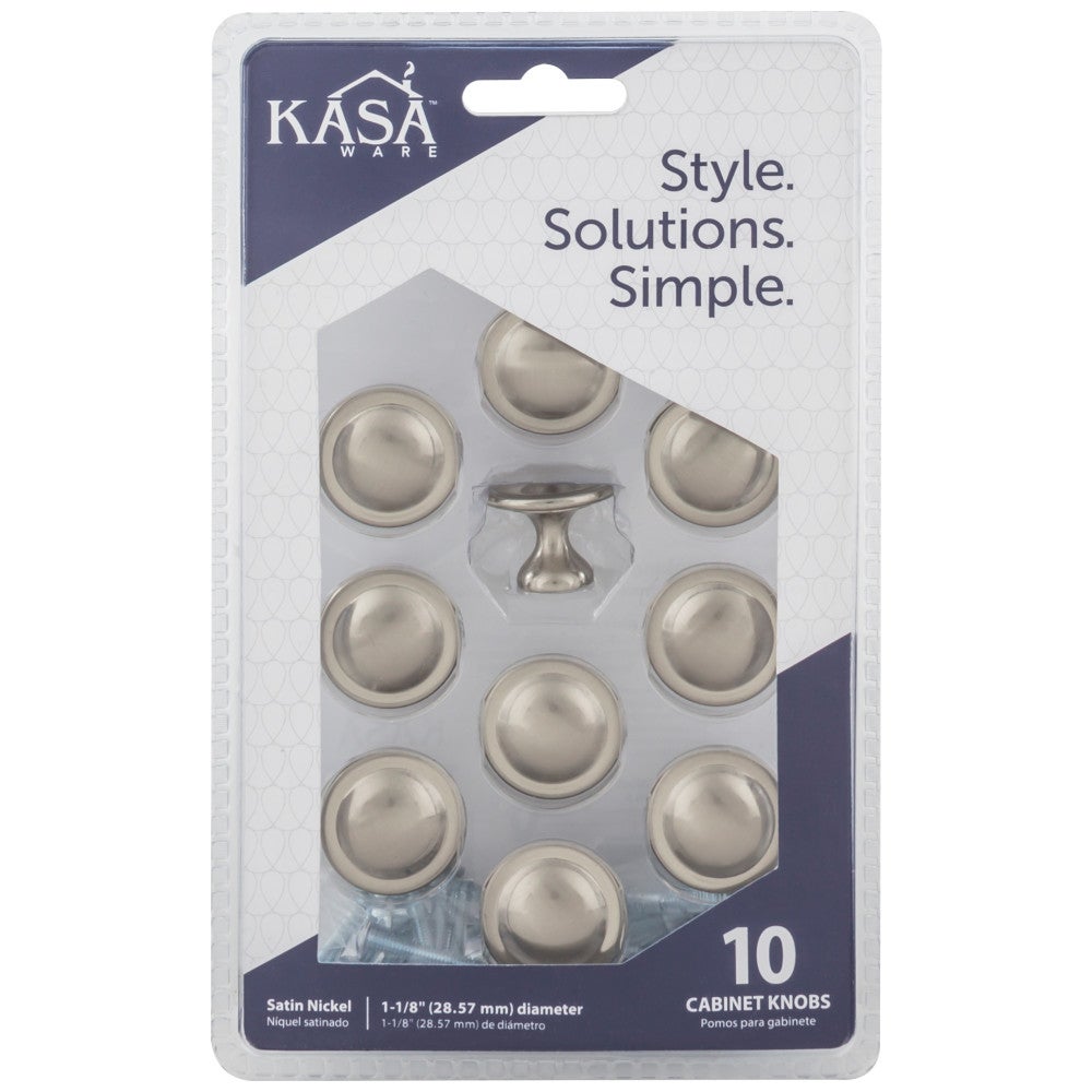 1-1/8" Diameter Cabinet Knob