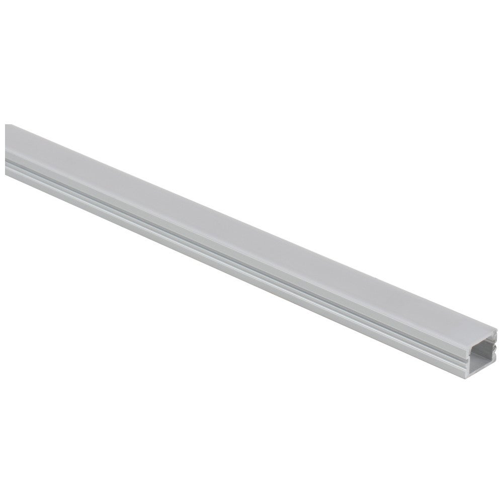 48" Dual-Mount Series Surface or Trimless Recessed Aluminum Profile, Frosted Lens