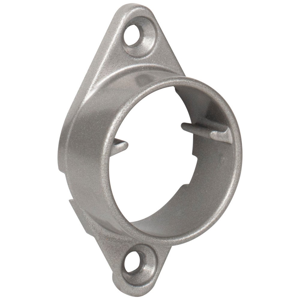 Flange Set, Lighted Closet Rod, Satin Nickel