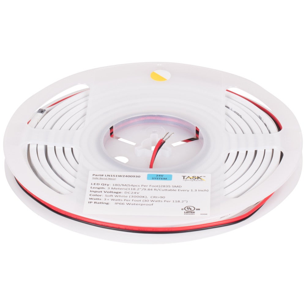 Neon Side Bend 3 m (9.8 ft) 80 lm/ft 24V Soft White 3000K
