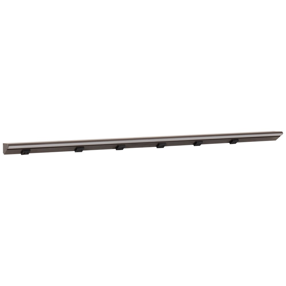 48-1/2" RM USB Series Lighted Power Strip, 600 Lm/Ft Higher Output, Bronze finish, Black receptacles, Cool White 4000K