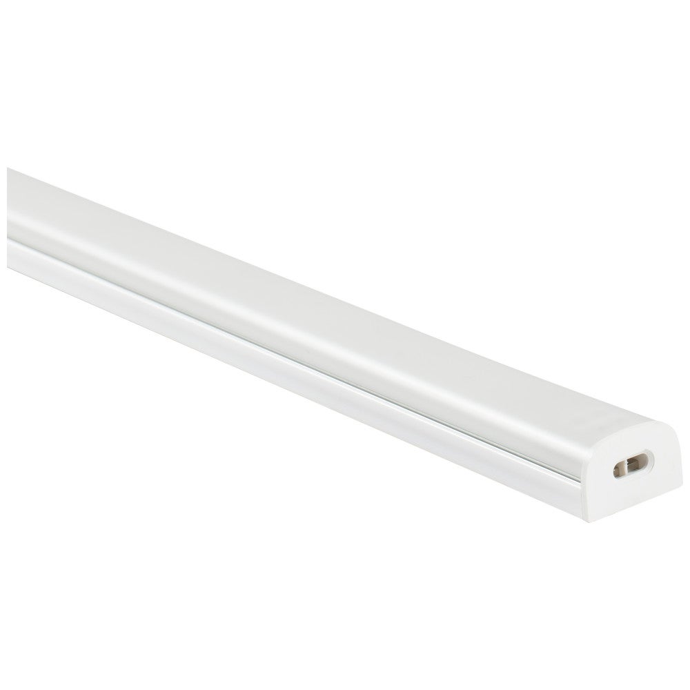 30-1/4" Premium Flat Linear Fixture, Single-White, Fits 33" Wall Cabinet, 1210 Lumen/Fixture, 14 Watt, Cool White 4000K, 600 Lm/Ft, White