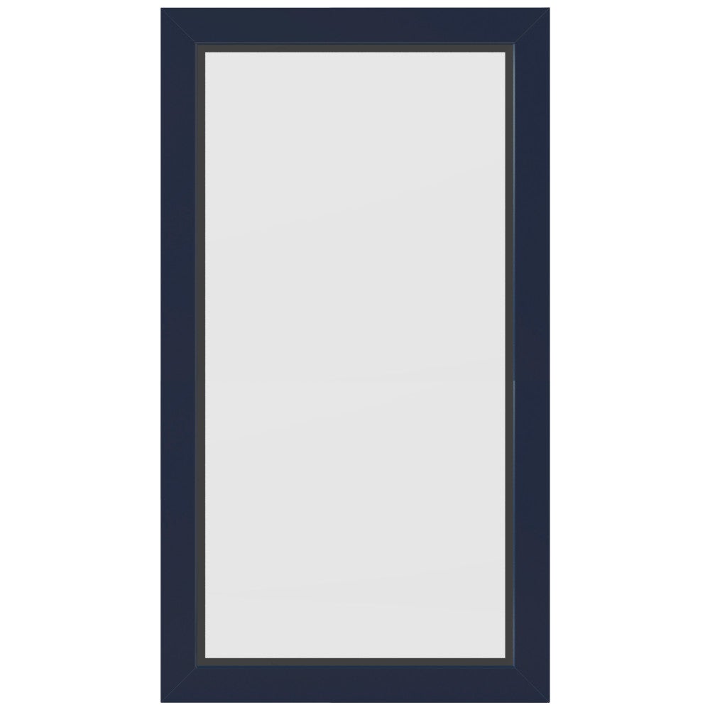 16 W x 1" D x 28" H Blue Cade mirror