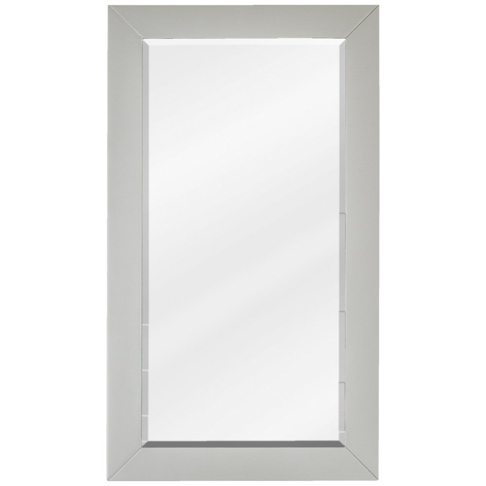 16 W x 1" D x 28" H Grey Cade mirror