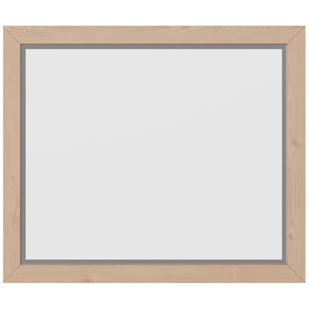 33" W x 1" D x 28" H Cade mirror