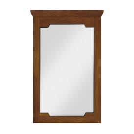 22" W x 1-1/2" D x 34" H Chocolate Chatham mirror