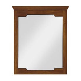 28" W x 1-1/2" D x 34" H Chocolate Chatham mirror
