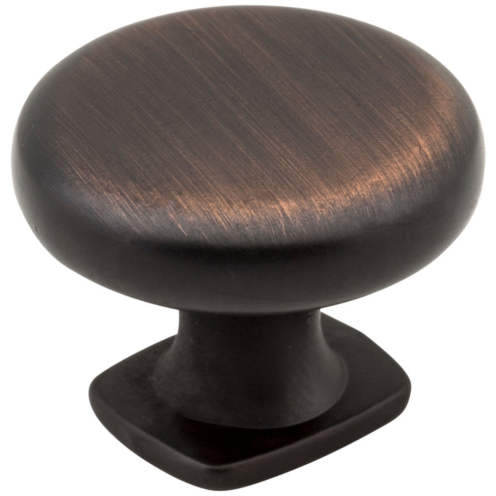 1-3/8" Diameter Brushed Oil Rubbed Bronze Belcastel 1 Cabinet Knob