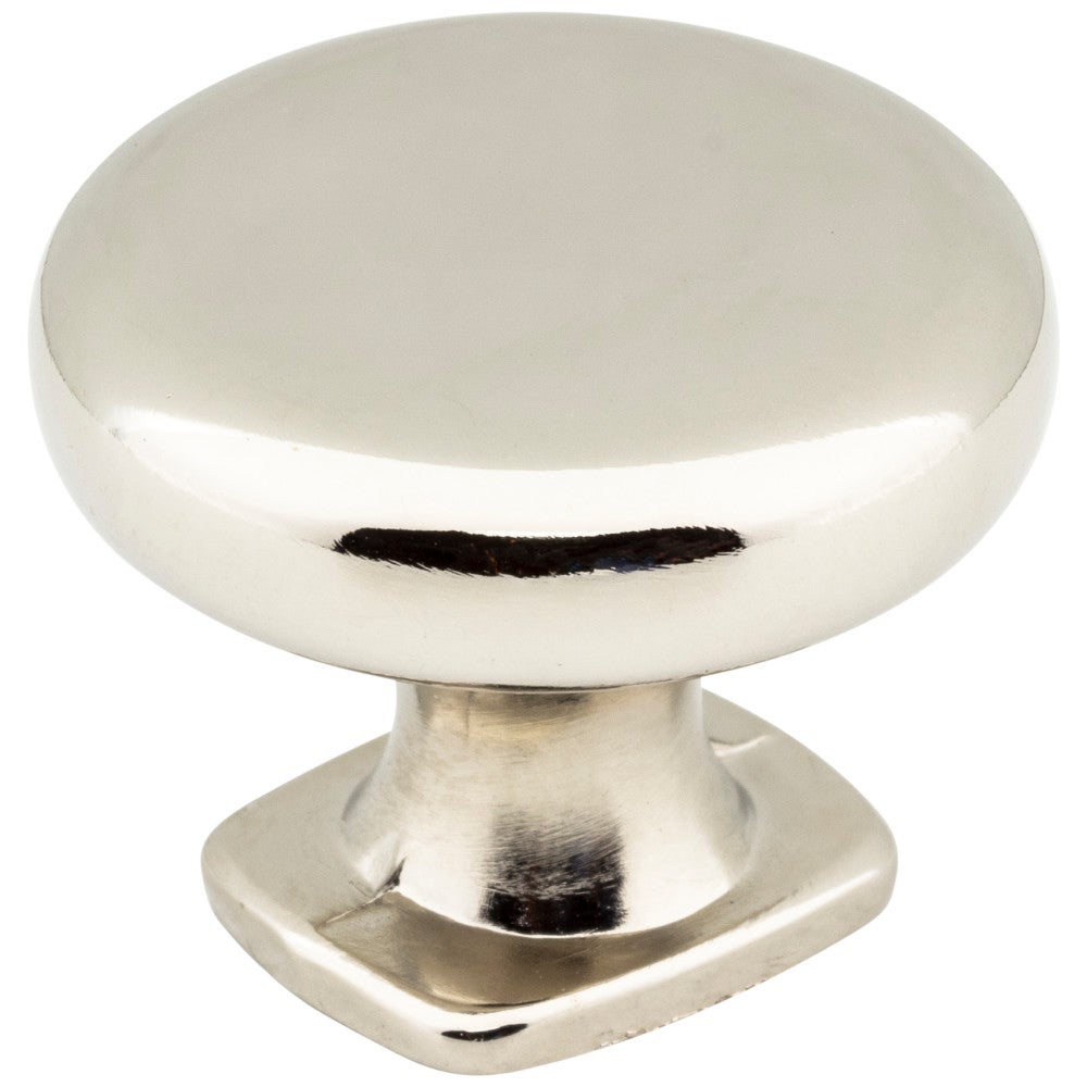 1-3/8" Diameter Polished Nickel Belcastel 1 Cabinet Knob