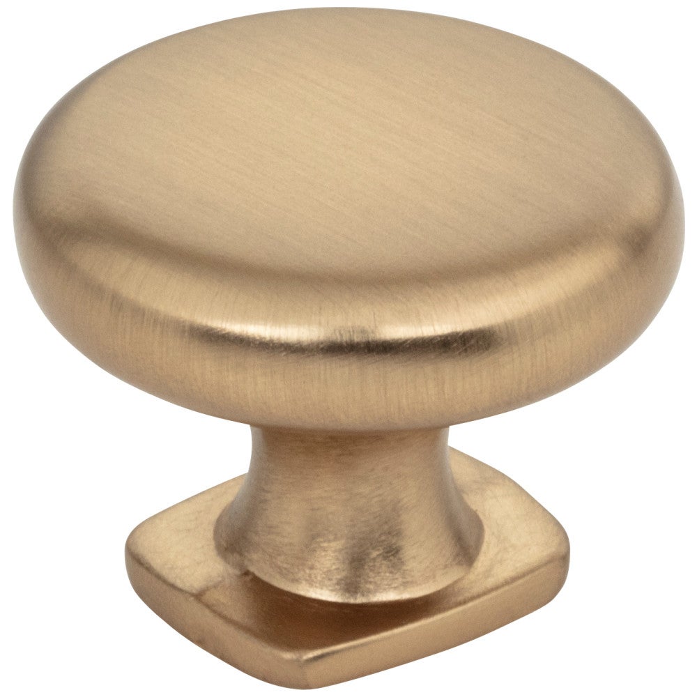 1-3/8" Diameter Satin Bronze Belcastel 1 Cabinet Knob
