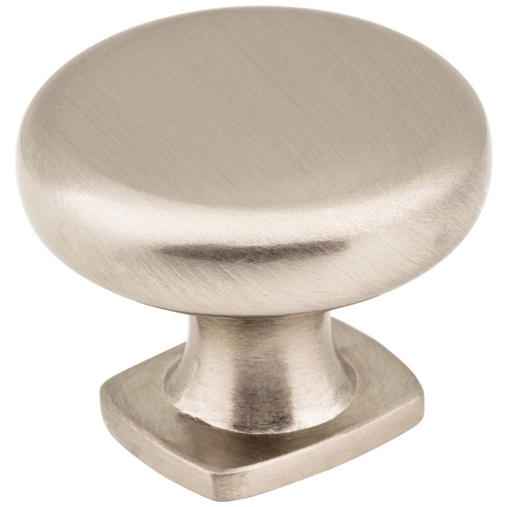 1-3/8" Diameter Satin Nickel Belcastel 1 Cabinet Knob