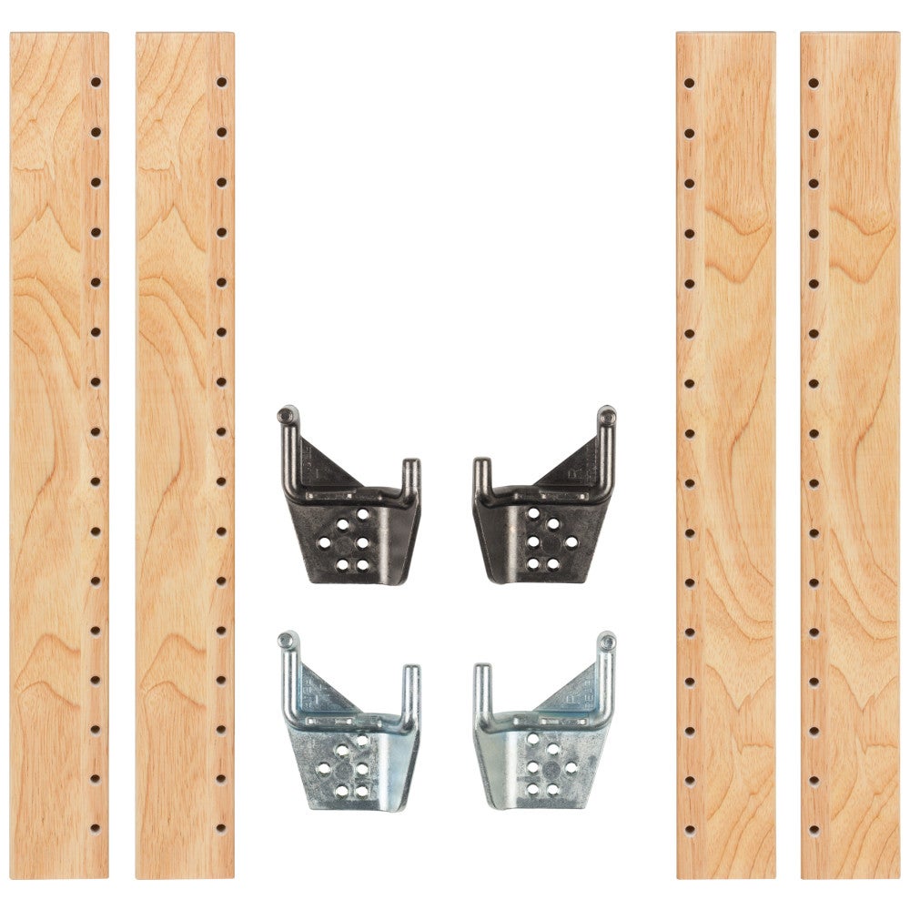 HR MAX™ Pilaster System for Double Door Euro Hinge Cabinet