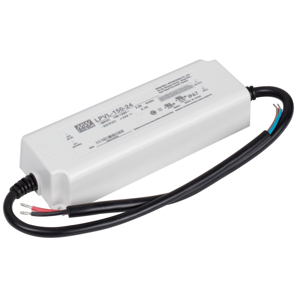 24V Hardwired IP67 Waterproof Power Supply