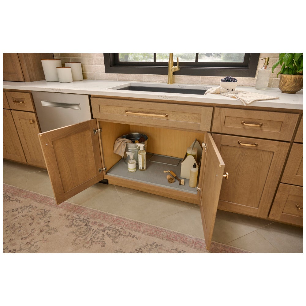 Under Sink Silicone Mat for 36" Sink Base Cabinets