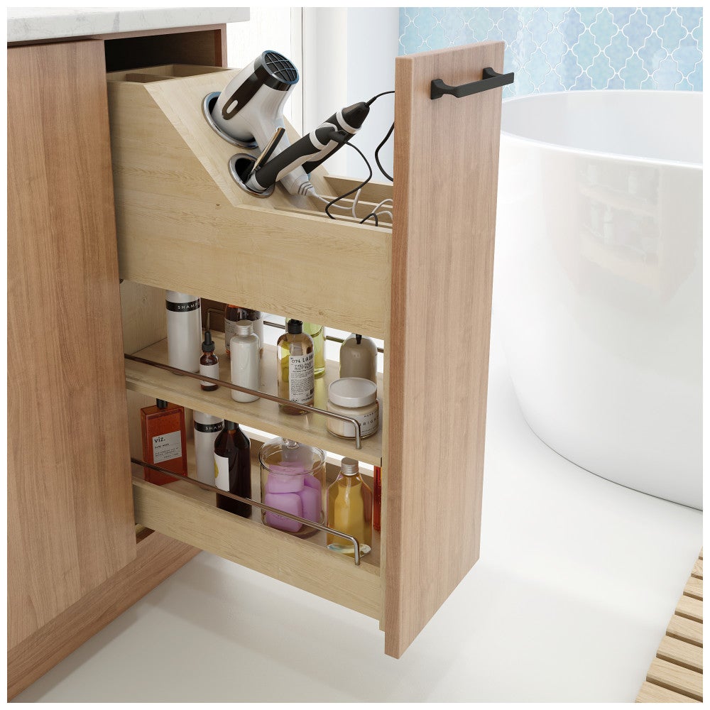 Grooming Insert for Vanity Pullout