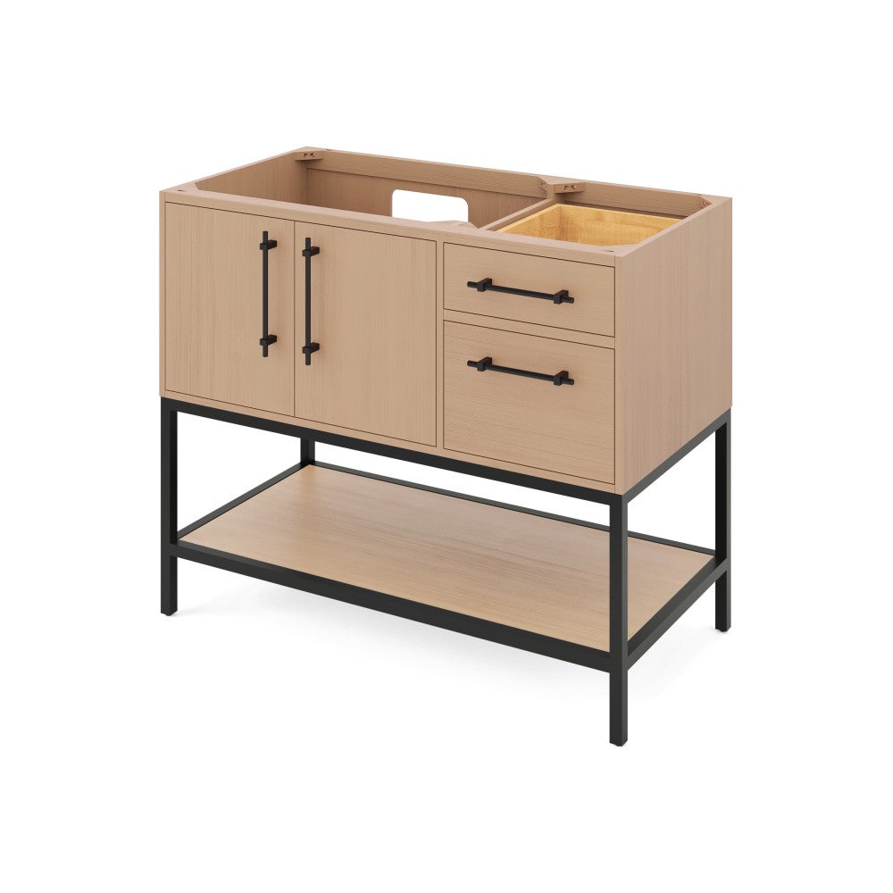 42" Pascal Vanities, left offset