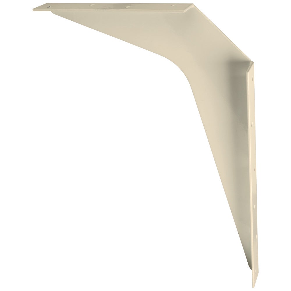 12" x 18" Almond Workstation Bracket Sold by the Pair