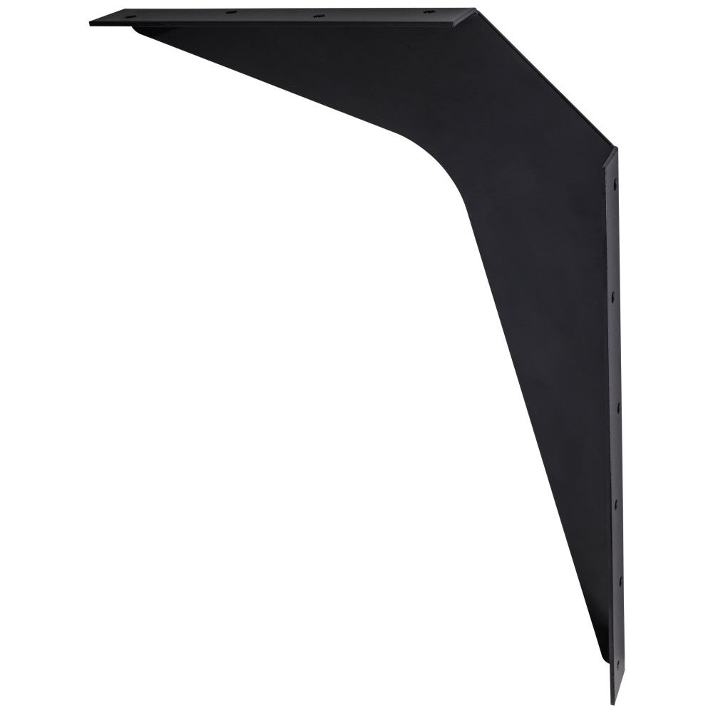 12" x 18" Black Workstation Bracket Sold by the Pair