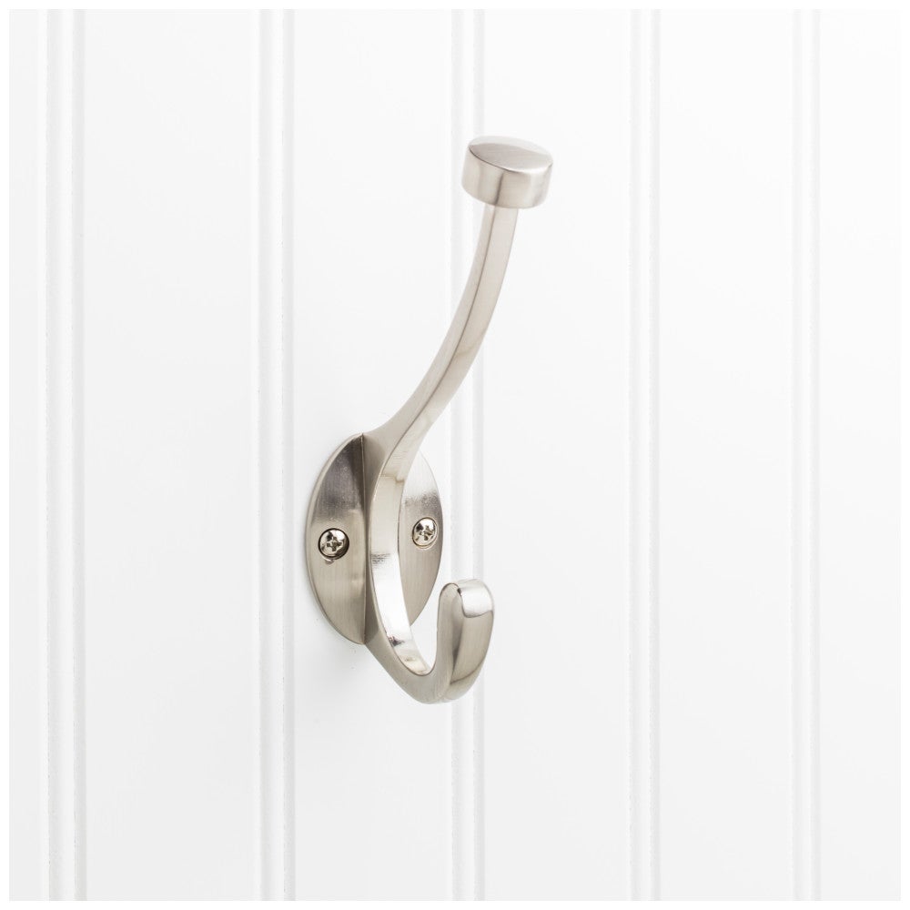 5-1/2" Pilltop Double Prong Wall Mounted Hook