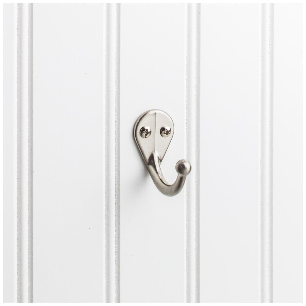 1-3/4" Traditional Single Prong Ball End Wall Mounted Hook